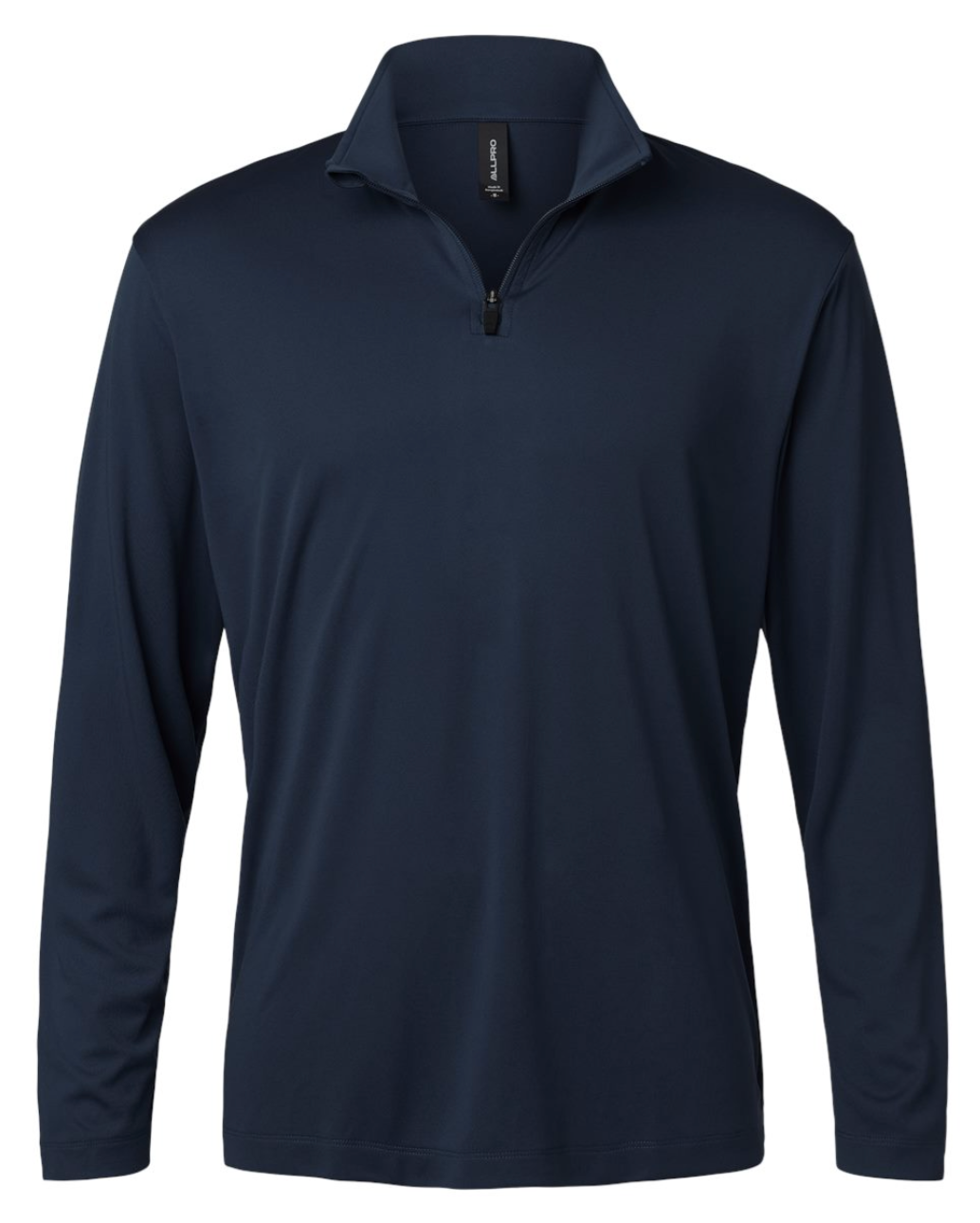 Mountain Lion Performance Quarter-Zip Pullover White Left Chest  MLWhite