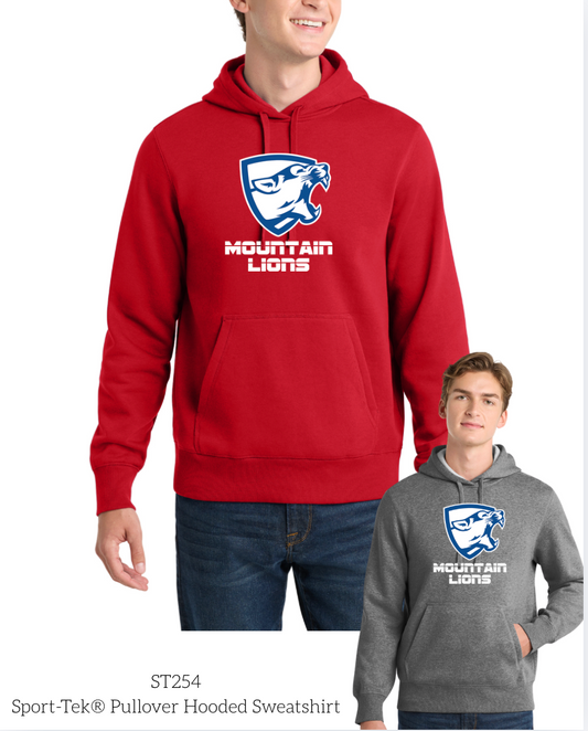 Mountain Lion Sport-Tek® Pullover Hooded Sweatshirt