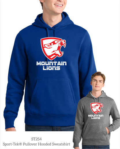 Mountain Lion Sport-Tek® Pullover Hooded Sweatshirt