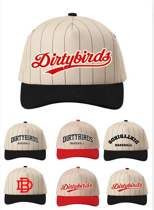 Dirty Bird Trucker Pinstripe Adjustable Hat