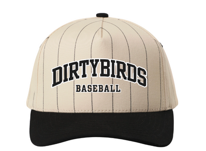 Dirty Bird Trucker Pinstripe Adjustable Hat