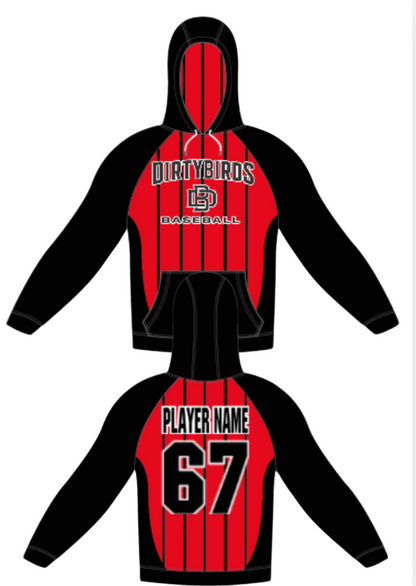 DIRTYBIRD Custom Player  Hoodie (6-8 Weeks Production)