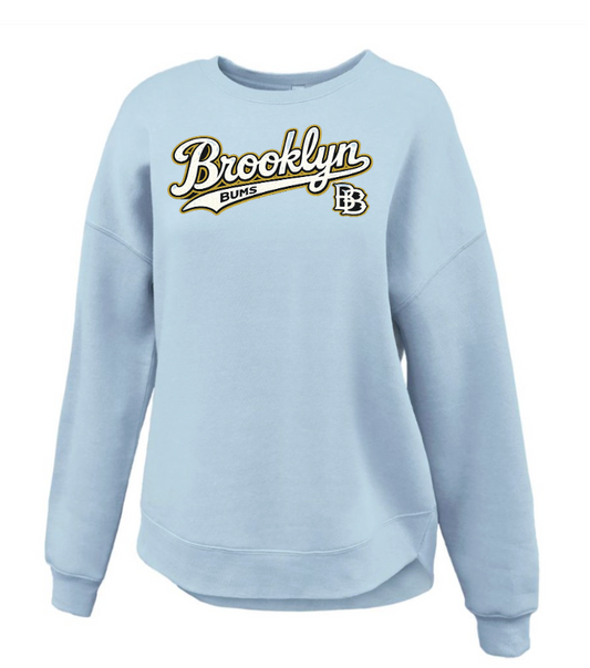 Womens Bum Fleece Crew Tunic (3 Colors +5 Designs)