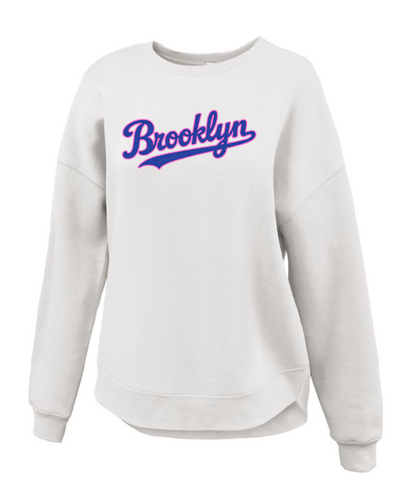 Womens Bum Fleece Crew Tunic (3 Colors +5 Designs)