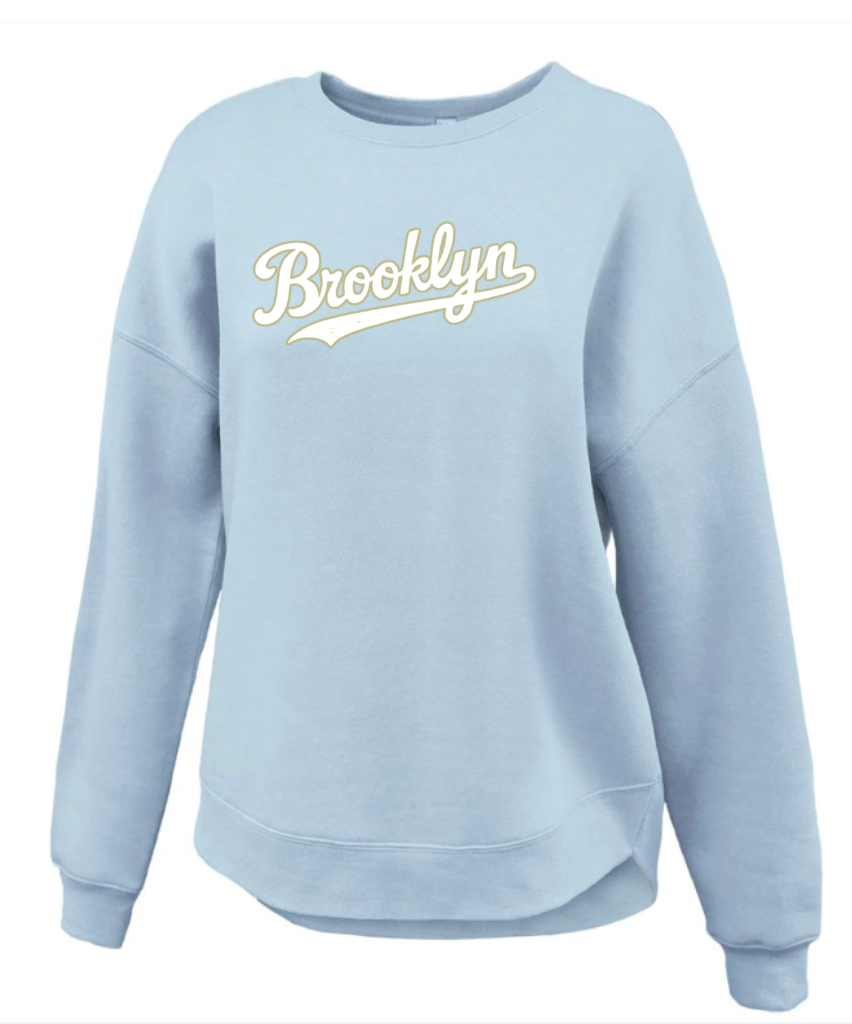 Womens Bum Fleece Crew Tunic (3 Colors +5 Designs)