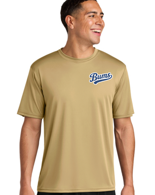 Adult/Youth Brooklyn Unisex A4 Cooling Performance Short Sleeve Tee  LEFT CHEST Vegas gold