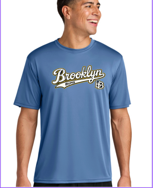 Youth/Adult Brooklyn Unisex A4 Cooling Performance Short Sleeve Tee   Light Blue