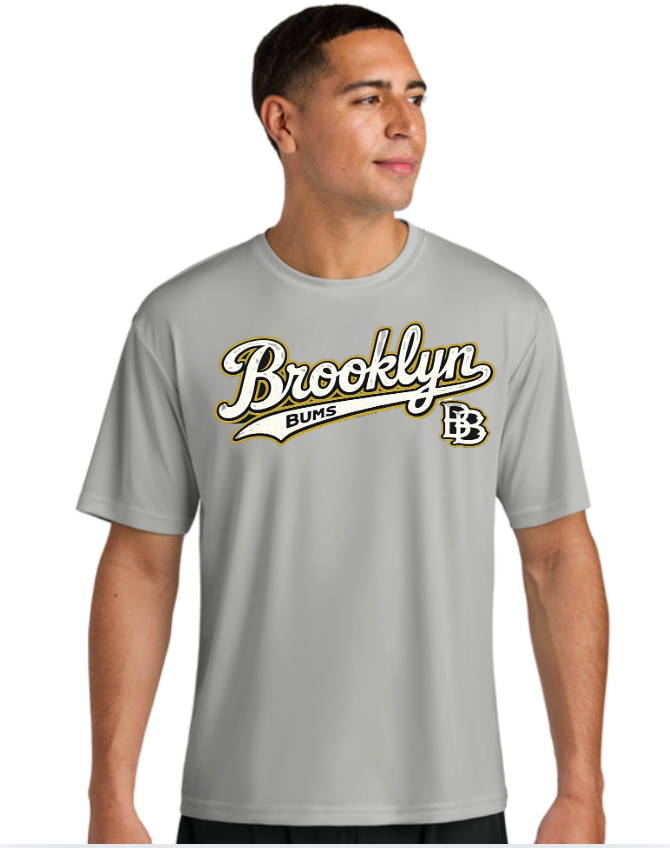 Youth/Adult Brooklyn Unisex A4 Cooling Performance Short Sleeve Tee  Grey