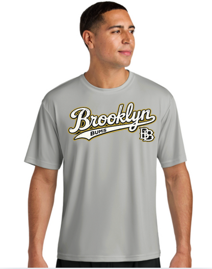 Youth/Adult Brooklyn Unisex A4 Cooling Performance Short Sleeve Tee  Grey