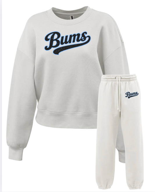 Womens  Fleece 2 Piece Set 5475/5636  CREAM