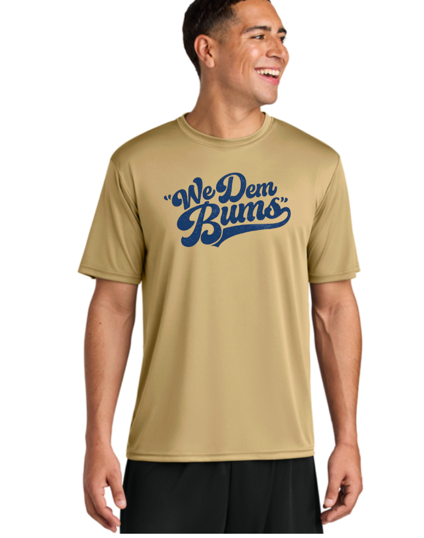 Adult/Youth Brooklyn We Dem Bums Unisex A4 Cooling Performance Short Sleeve Tee - Vegas gold