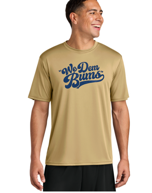 Adult/Youth Brooklyn We Dem Bums Unisex A4 Cooling Performance Short Sleeve Tee   Vegas gold