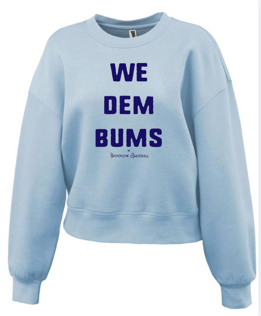 Brooklyn We Dem Bums Womens Fleece Crew 5475