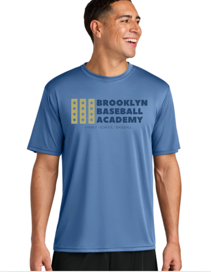 Adult/Youth Brooklyn Baseball Academy  Unisex A4 Cooling Performance Short Sleeve Tee -A4N3142
