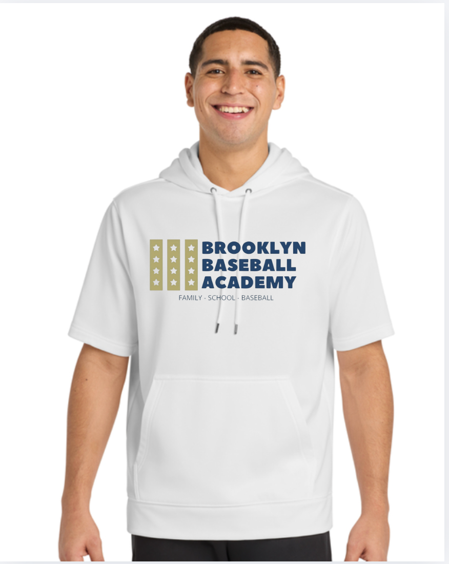 Brooklyn Bums Designs 30-35 Short Sleeve Fleece Hoodie Sport-Tek-st251