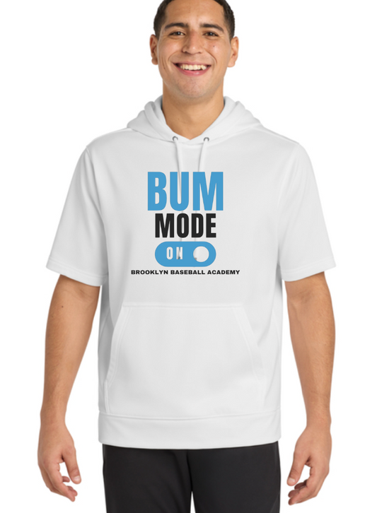 Brooklyn Bums Designs 30-35 Short Sleeve Fleece Hoodie Sport-Tek-st251