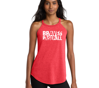 Braves Tank Top  DT137L District ® Women’s Perfect Tri ® Rocker Tank