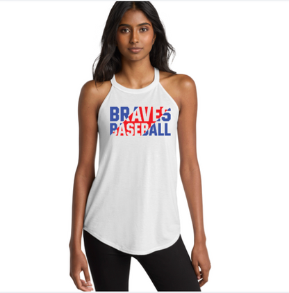 Braves Tank Top  DT137L District ® Women’s Perfect Tri ® Rocker Tank