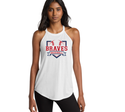 Braves Tank Top  DT137L District ® Women’s Perfect Tri ® Rocker Tank