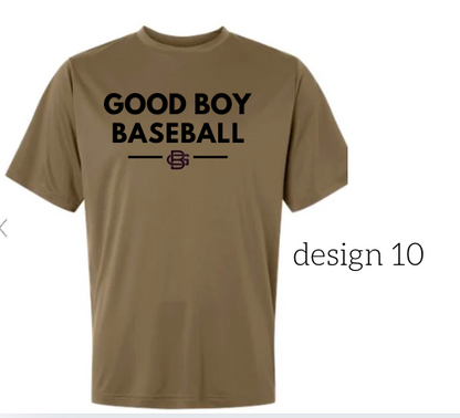 Good Boy Dry Fit Performance Tee CE10 CORE365 Coyote Brown