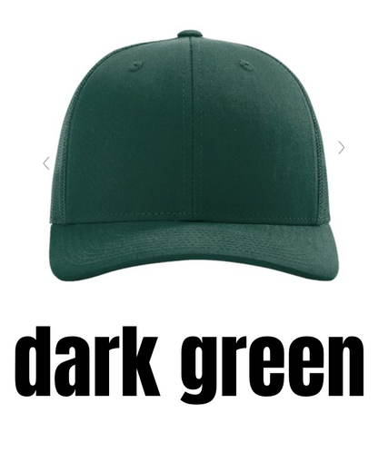 Richardson 112  Snapback Dark Green Hat