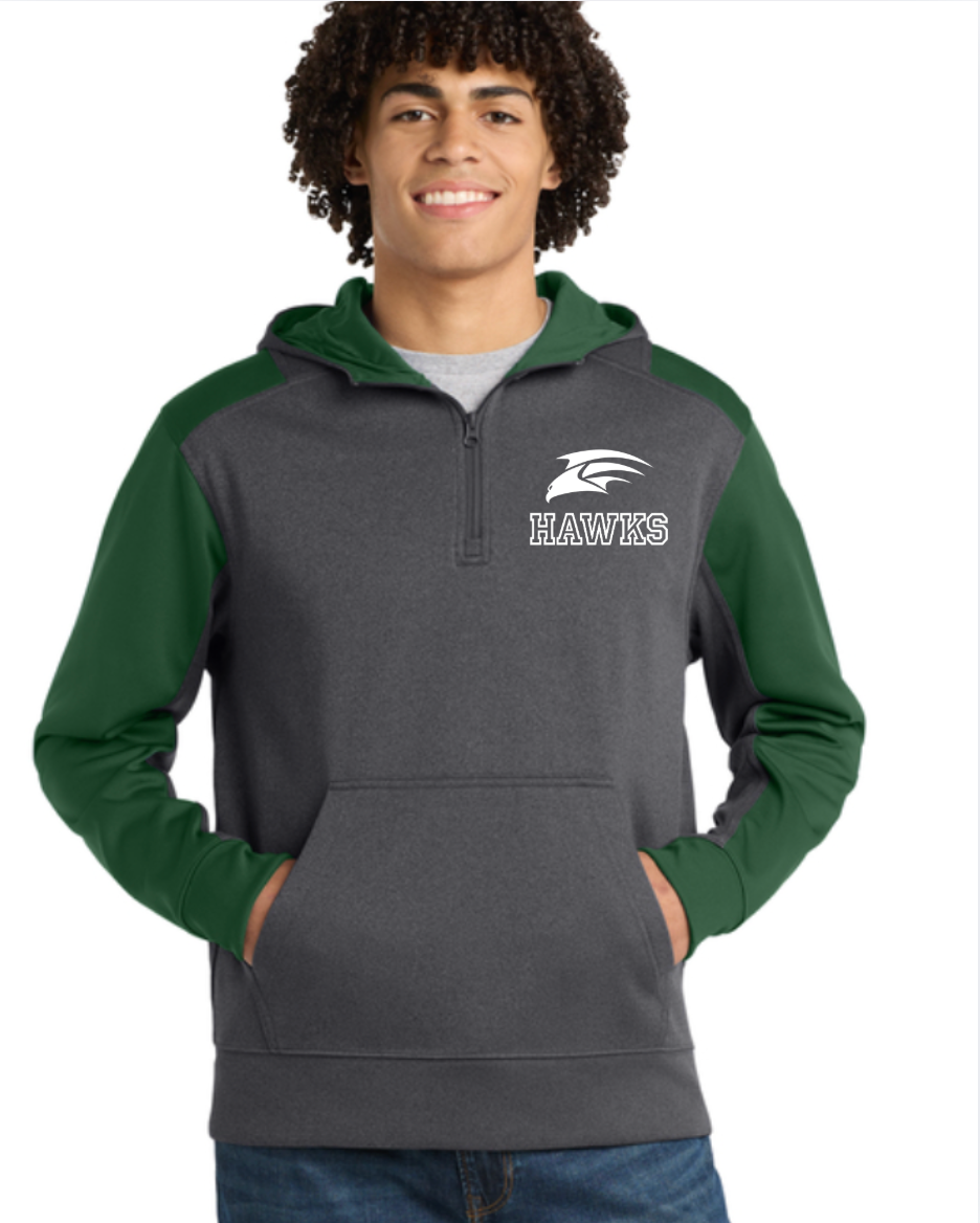 HAWKS ST249 Sport-Tek FleeceSweatshirt