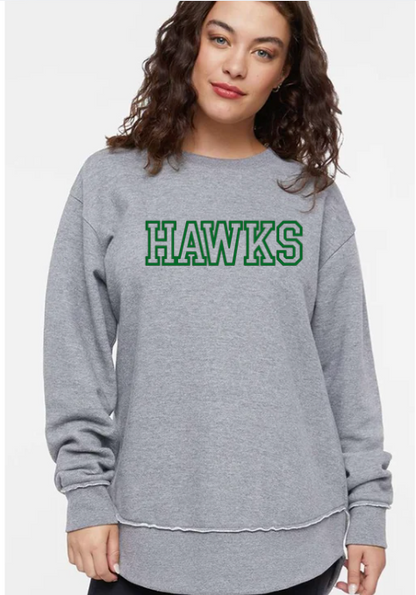 HAWKS  LAT Women's Weekend Crewneck Sweatshirt - 3525