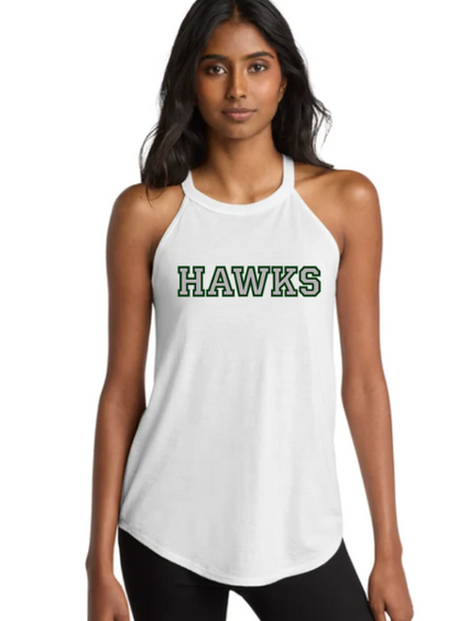 HAWKS DT137L District® Women’s Perfect Tri® Rocker Tank