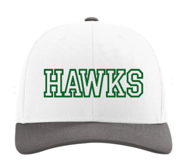Richardson 112  Snapback White/ Charcoal
