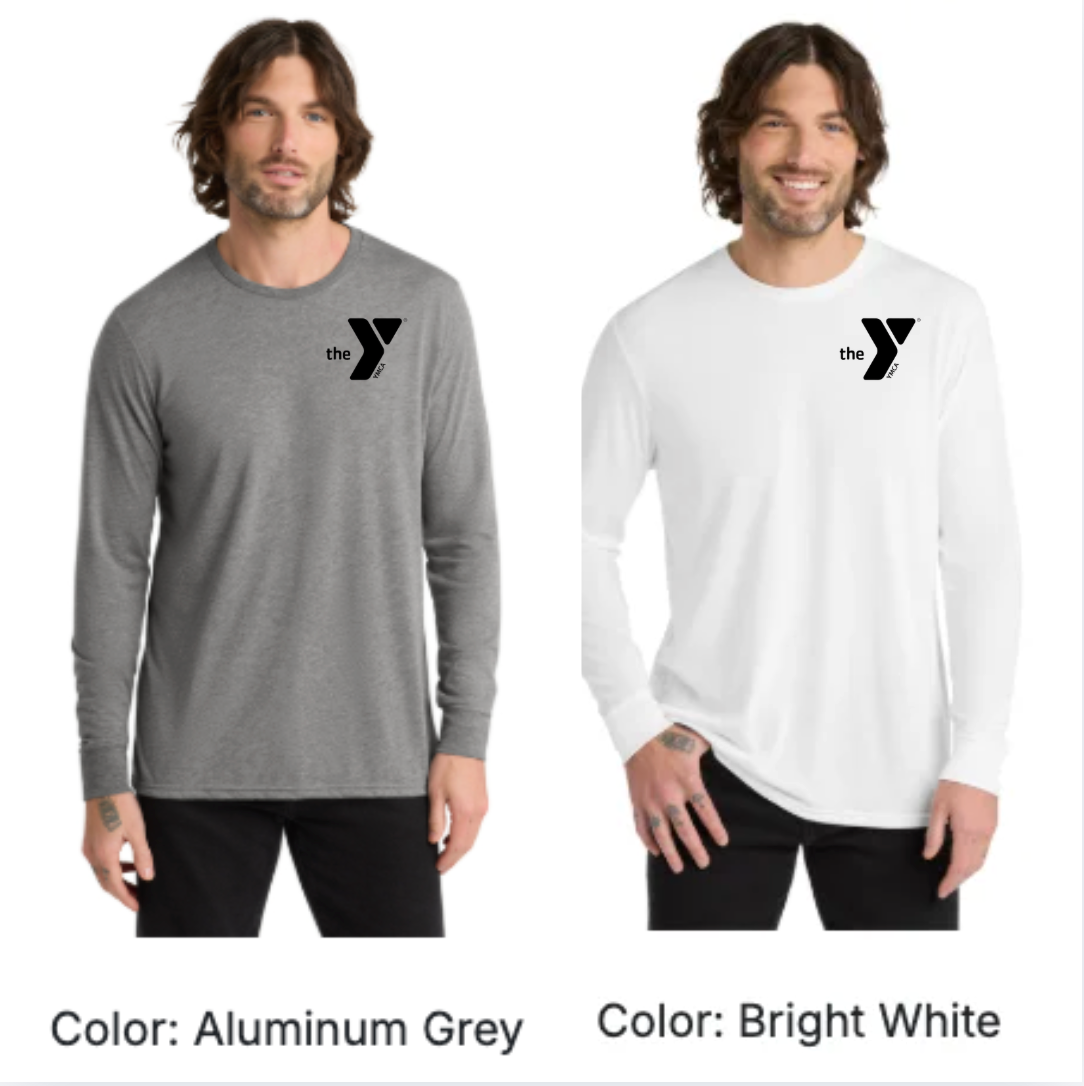 YMCA STAFF: Allmade Unisex Tri-Blend Tee AL2006 LONG SLEEVE