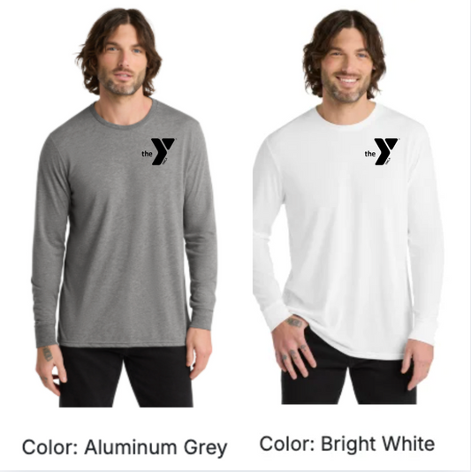 YMCA STAFF: Allmade Unisex Tri-Blend Tee AL2006 LONG SLEEVE
