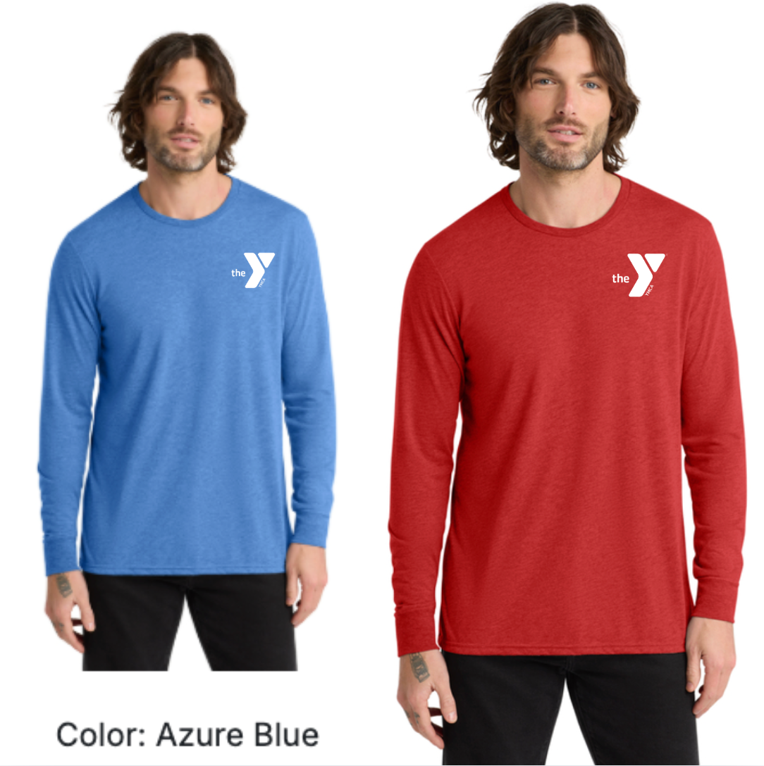 YMCA STAFF: Allmade Unisex Tri-Blend Tee AL2006 LONG SLEEVE