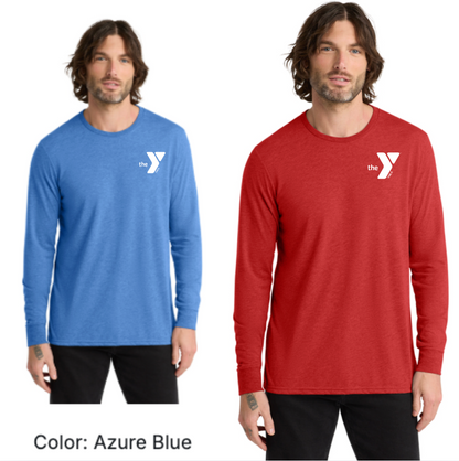 YMCA STAFF: Allmade Unisex Tri-Blend Tee AL2006 LONG SLEEVE