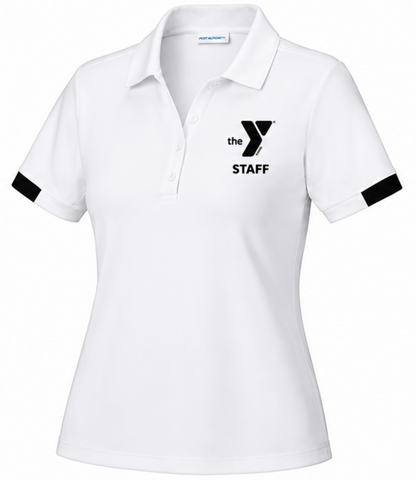 Sport-Tek Women's Club Colorblock Polo LST444 STAFF