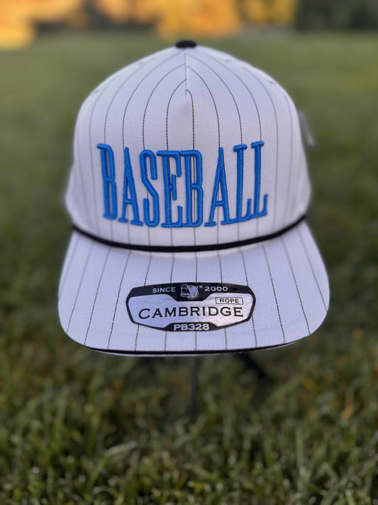 CAMBRIDGE BASEBALL HAT BASEBALL BLUE