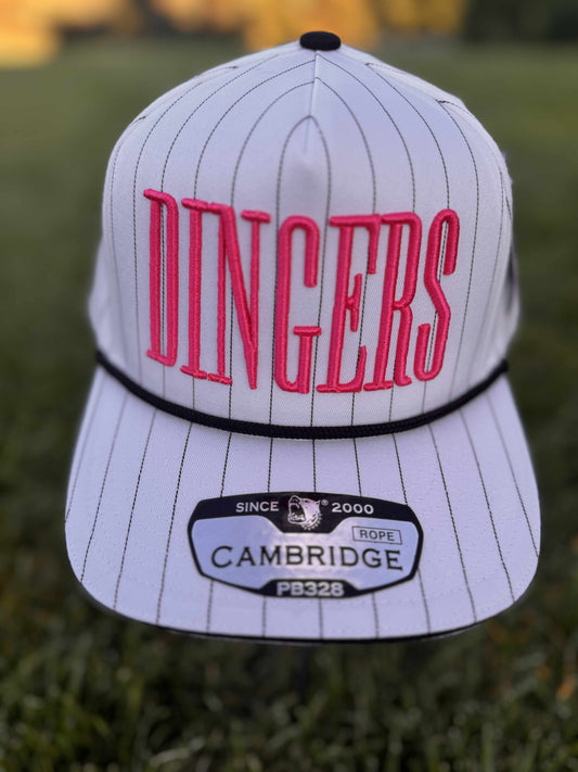 CAMBRIDGE BASEBALL CAP DINGERS PINK