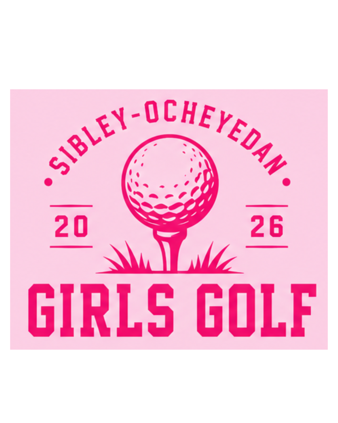 Sibley State Golf Gildan T-Shirt