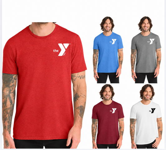 Allmade Unisex Tri-Blend  Left Chest YMCA Tee AL2004