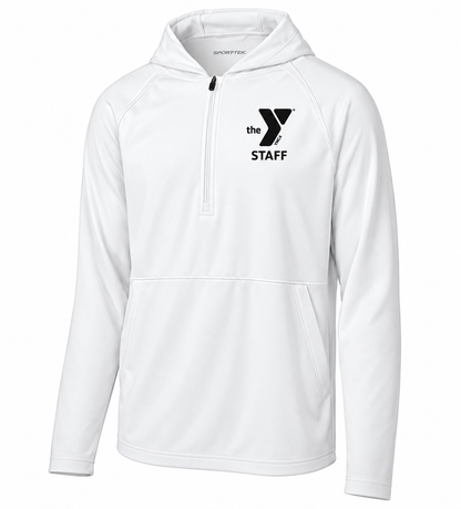 Sport-Tek Repeat 1/2-Zip Long Sleeve Hooded Jacket STAFF