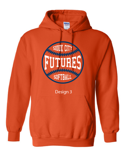 Gildan Heavyblend Hoodie SOFTBALL 18500
