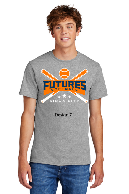 Port & Company Core Blend T Shirt SOFTBALL pc55