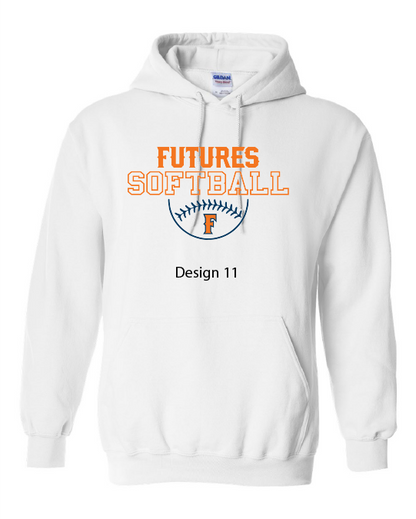 Gildan Heavyblend Hoodie SOFTBALL 18500