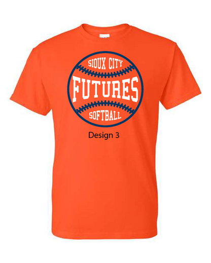 Youth Gildan Dry Blend T Shirt SOFTBALL 800b