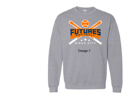 Gildan Heavyblend Crewneck SOFTBALL 18000