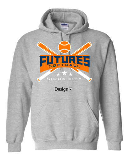 Gildan Heavyblend Hoodie SOFTBALL 18500