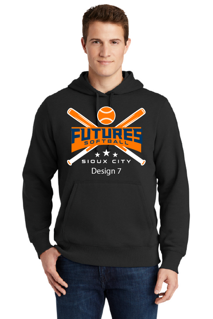 Sport Tek Pullover Hoodie SOFTBALL st254