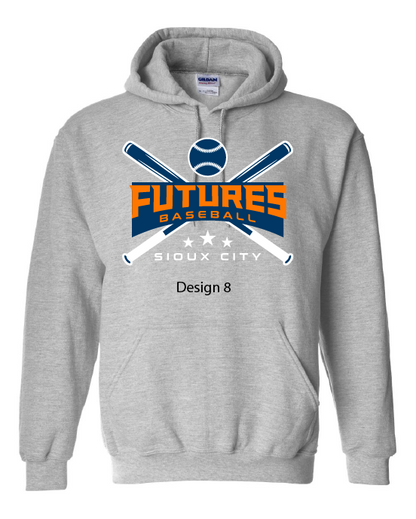 Gildan Heavyblend Hoodie BASEBALL 18500