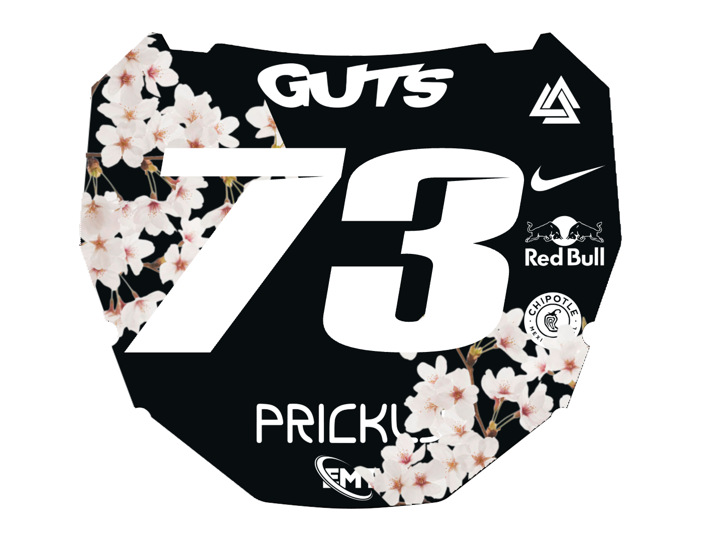 custom limited edition blossom decal