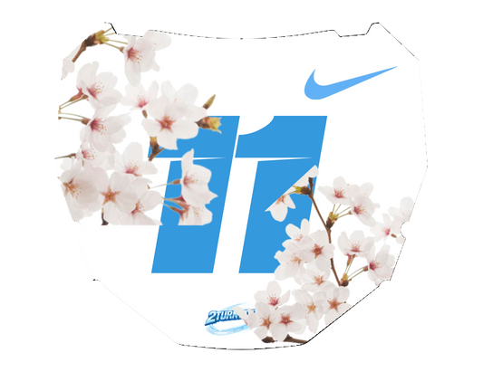 Limited Edition Blossom Decal Odi Plate