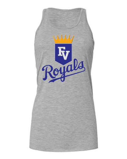 Royals Bella Canvas Women's Flowy Racerback Tank